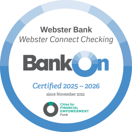 Webster Bank - Webster Connect Checking BankOn Certified 2025-2026